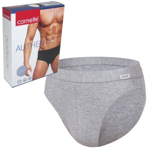 Men's briefs 226 Authentic slip mini Cornette gray melange