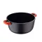 Каструля з кришкою Bergner Chroma 20 см 2.2 л (BG-30114-BK)