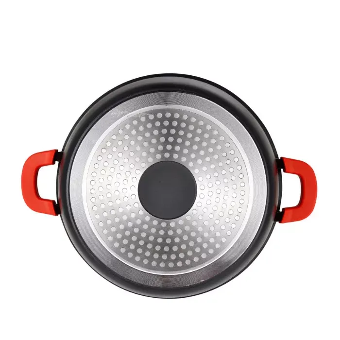 Каструля з кришкою Bergner Chroma 20 см 2.2 л (BG-30114-BK)