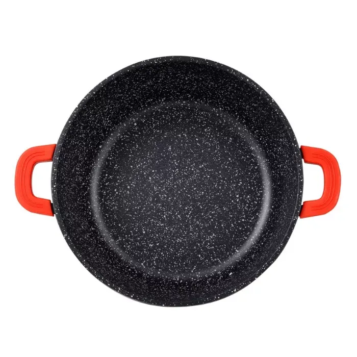 Каструля з кришкою Bergner Chroma 20 см 2.2 л (BG-30114-BK)