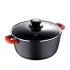 Кастрюля с крышкой Bergner Chroma 24 см 5 л (BG-30115-BK)