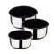 Набор ковшей со съемной ручкой Bergner Click & cook 1.5/2.1/3 л (BG-32293-MM)