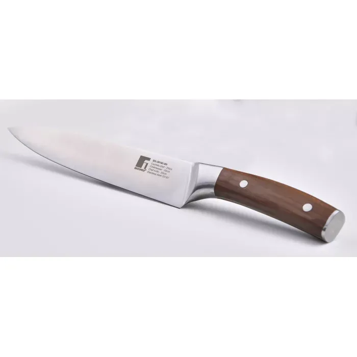 Нож кухонный Bergner Wolfsburg 20 см (BG-39160-BR)