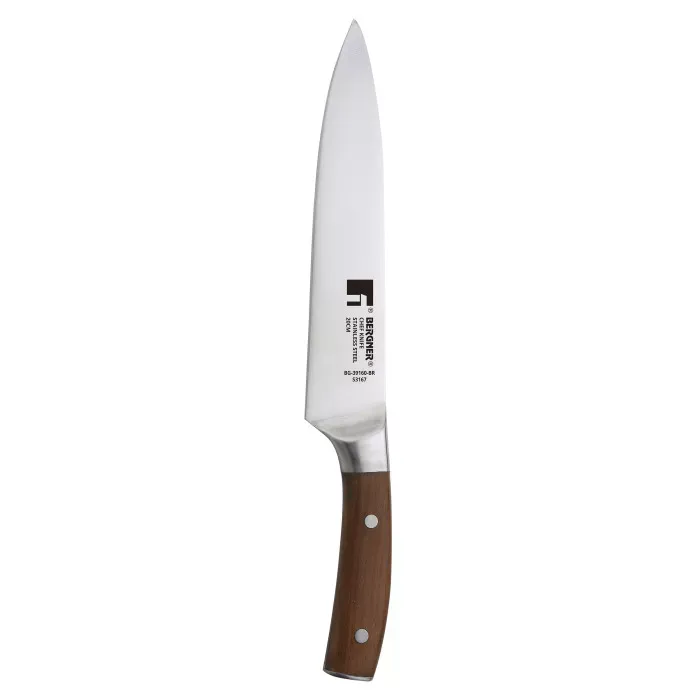 Нож кухонный Bergner Wolfsburg 20 см (BG-39160-BR)