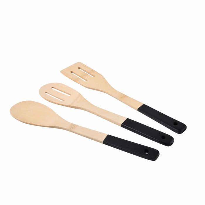 Набір кухонного приладдя Bergner Earth black 3 предмети (BG-43016-BK)