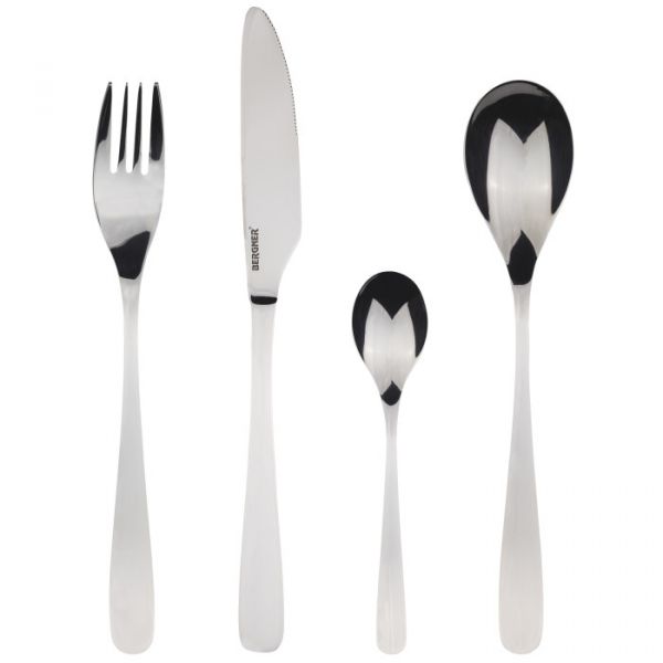 Набір столових приборів Bergner Poitiers 24 предмети (BG-5302-MM)