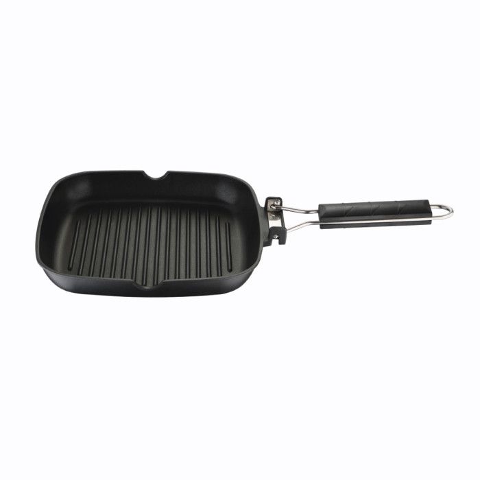 Сковорода-гриль Bergner Bbq lovers 24X24 см (BGEU-1101)