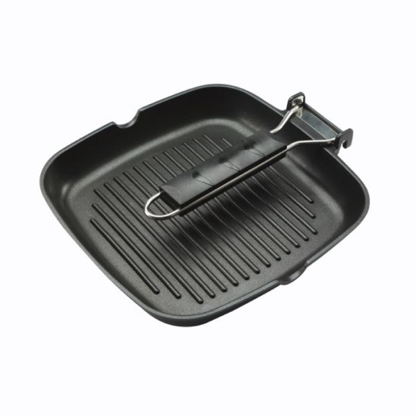 Сковорода-гриль Bergner Bbq lovers 24X24 см (BGEU-1101)