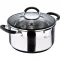 Каструля з кришкою MasterPro Foodies collection 5 л (BGMP-1502-BK)