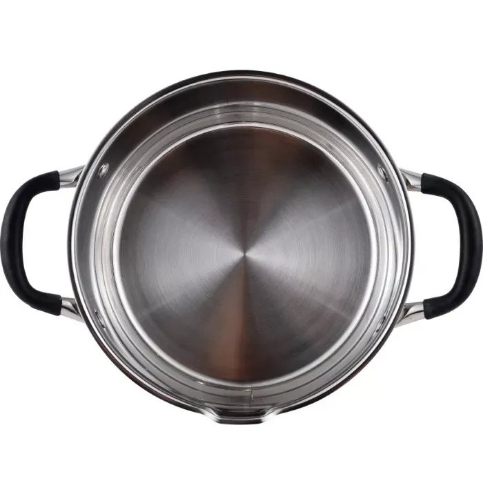 Каструля з кришкою MasterPro Foodies collection 5 л (BGMP-1502-BK)