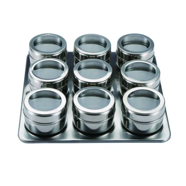 Набір ємностей для спецій Masterpro Foodies collection 10 предметів (BGMP-6101-6)