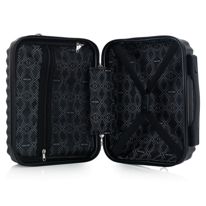 Бьюті-кейс Semi Line 12L Black (T5984-1)