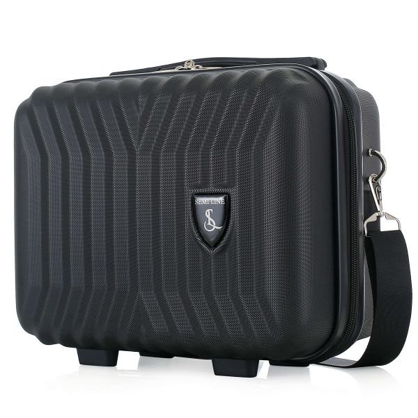 Бьюті-кейс Semi Line 12L Black (T5984-1)