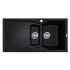 Кухонная мойка Adamant NEW LINE PLUS черный металлик 975x495x235 мм, с крылом