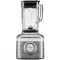 Блендер KitchenAid Artisan K400 1,4 л 5KSB4026EMS зі скляним стаканом срібний медальйон
