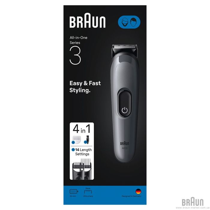 Тример BRAUN AIO 3500