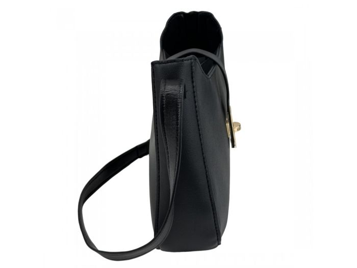 Жіноче кросбоді еко-шкіра чорне Lilly P1-405A чорне