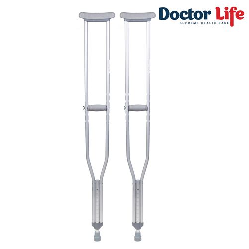 Милиці Doctor Life пахвові алюмінієві пара H = 134-154 см (10023/С/Е -492)