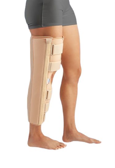 Knee brace with lateral and posterior rigid plates, universal, 60 cm IR 6000 Orliman