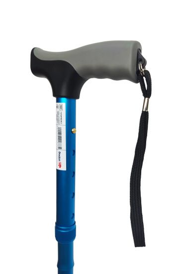 Тростина алюмінієва складна телескопічна Doctor Life 11874/F/SZ-BLU синій (11874/F/SZ-BLU-2447)
