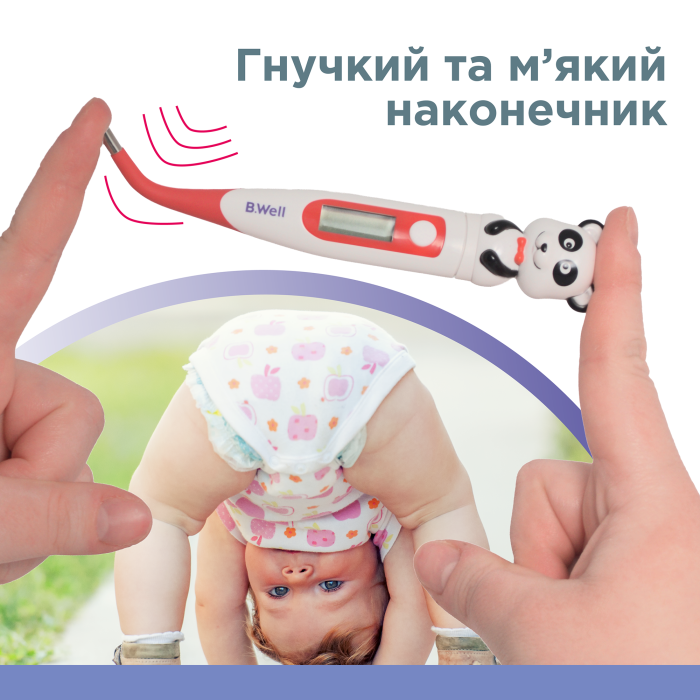 Цифровий термометр PRO-06 flex панда B.Well (PRO-06-2771)