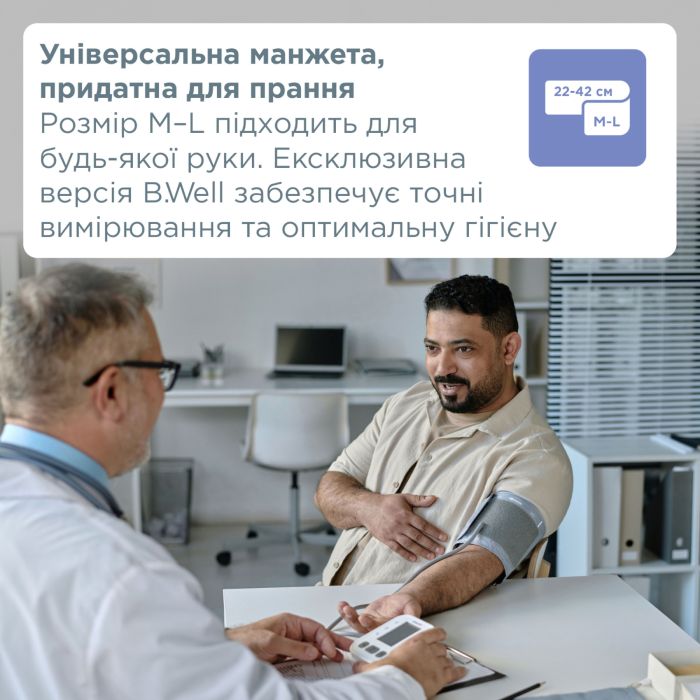 Автоматичний тонометр B.Well PRO-25 (PRO-25-2863)