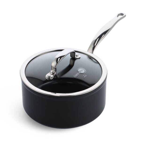 Ковш с крышкой GreenPan Barcelona Pro 20 см 3,1 л с керамическим покрытием (CC005332-001)