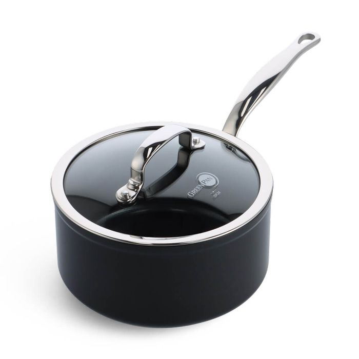 Ковш с крышкой GreenPan Barcelona Pro 20 см 3,1 л с керамическим покрытием (CC005332-001)