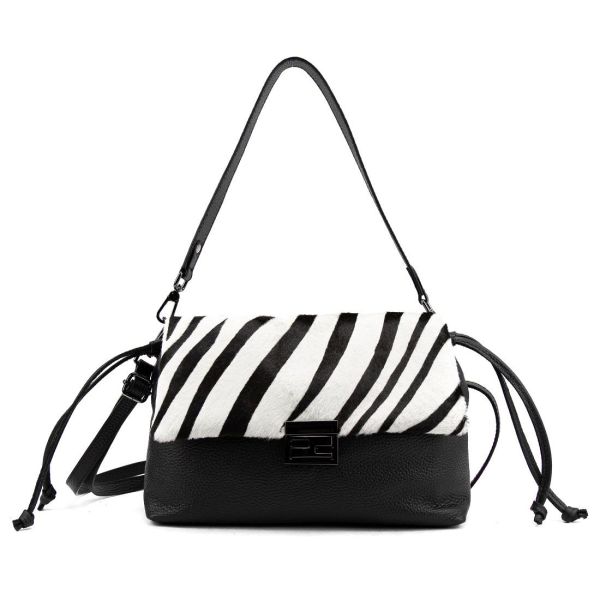 М'яке замшеве жіноче кросбоді із затяжками Tavinchi CH-8585AW-Y чорно-біле