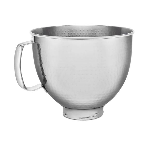 Чаша KitchenAid 4,8 л 5KSM5SSBHM з нержавіючої сталі, з ручкою, з карбування