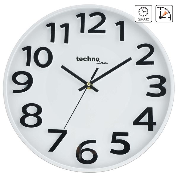 Настінний годинник Technoline WT4100 White (WT4100)