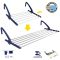 Сушилка для белья навесная Casa Si BalconFlex Mono White (CS92183B04)