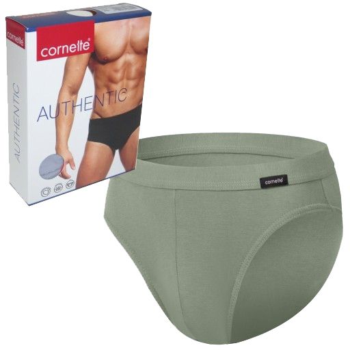 Чоловічі труси 226 Authentic slip mini Cornette оливкові
