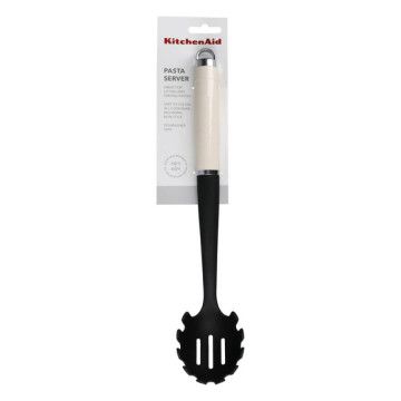 Ложка для спагеті KitchenAid Coreline, 35 см, кремовий (KAG005OHACE)