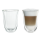 Набір склянок DeLonghi DLSC312 LATTEMACCHIATO (2 шт)