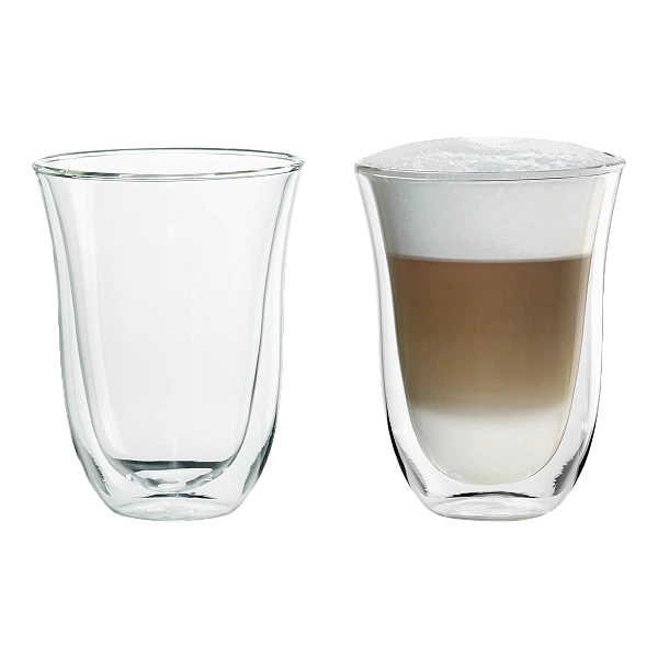 Набір склянок DeLonghi DLSC312 LATTEMACCHIATO (2 шт)