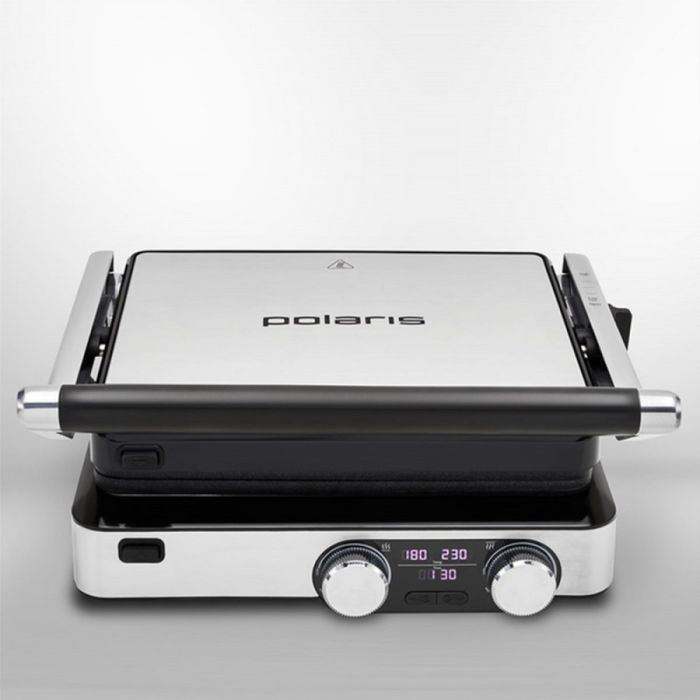 Електрогриль POLARIS PGP 7002 Optimal Temp Срібний