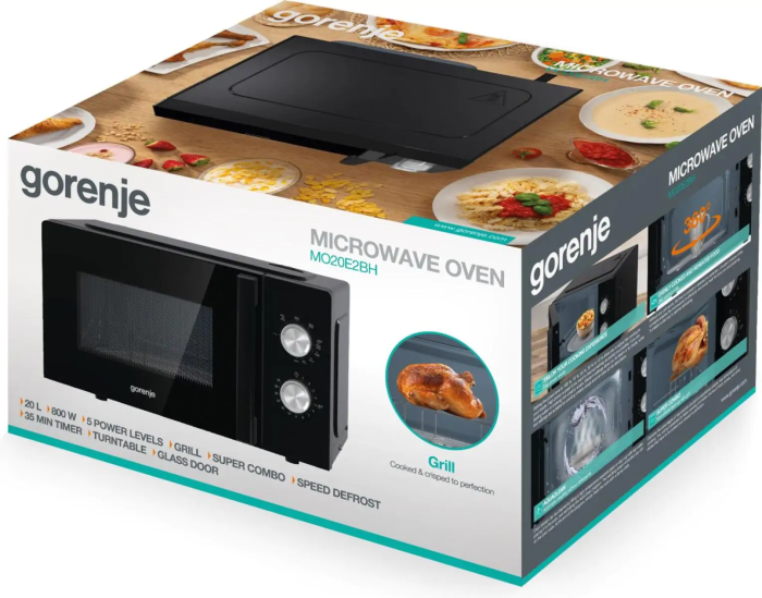 Мікрохвильова піч GORENJE MO 20 E2BH