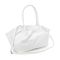 Класична зручна шкіряна жіноча повсякденна сумка Firenze Italy F-IT-7635W біла