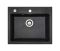 Кухонная мойка Adamant PRIZMA графит 590x495x200 мм, без крыла