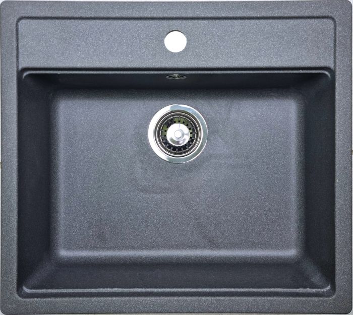 Кухонная мойка Adamant STEP графит 565x500x190 мм, без крыла