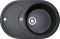 Кухонная мойка Adamant SHELL графит 770x495x200 мм, с крылом