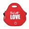 Сумка для обідів Bergner Food with love 30х30х17 см червона (BGEU-2963-6)