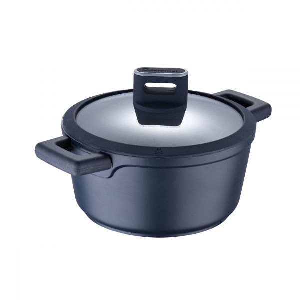Каструля з кришкою MasterPro Indigo 20 см 1,3 л (BGMP-7978)