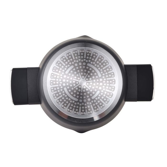 Каструля з кришкою Bergner Ion plus 20 см 2 л (BG-35910-BK)