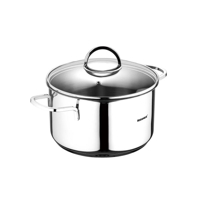 Набір каструль Bergner Classic 1,7 л / 2,3 л / 3,3 л 6 предметів (BG-6284)