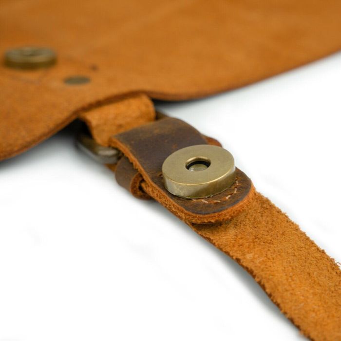 Деловой портфель в сочетании с кожей 20120 Vintage рыжий