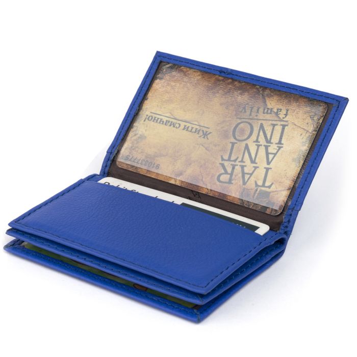Візитниця-книга ST Leather 19219 синя