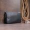 Місткий клатч на два відділення жіночий ST Leather 19246 чорний