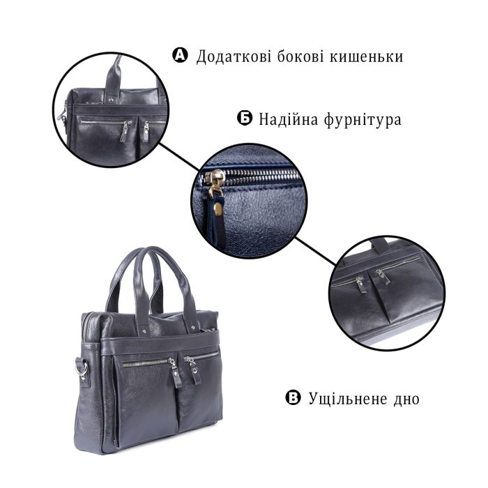 Сумка под ноутбук SHVIGEL 00976 синяя